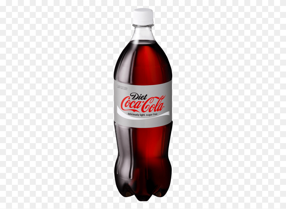 Diet Coca Cola 1 L Bottle Coke Zero, Beverage, Soda, Food, Ketchup Png Image