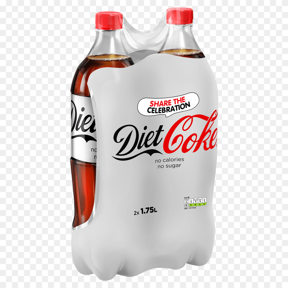 Diet Coke 8 X 250ml Bottles Coca Cola, Beverage, Soda, Food, Ketchup Free Transparent Png