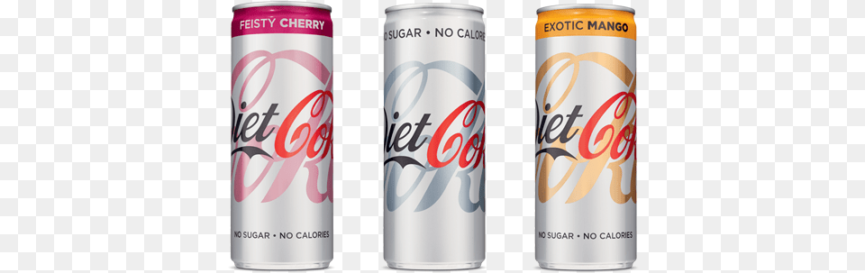 Diet Coke Reveals New, Beverage, Soda, Can, Tin Png