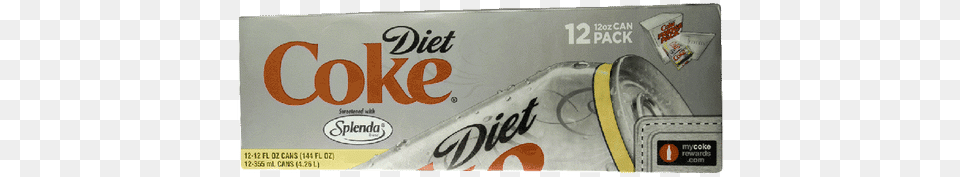 Diet Coke With Splenda Diet Coke, Beverage, Soda Free Transparent Png