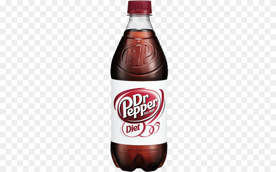 Diet Dr Pepper 20 Oz Bottle, Beverage, Soda, Food, Ketchup Png