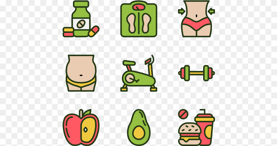 Diet Icon, Text Png