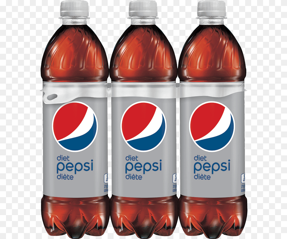 Diet Pepsi 6x710ml Diet Pepsi Cola 24 Fl Oz Bottle, Beverage, Soda, Pop Bottle, Can Free Png