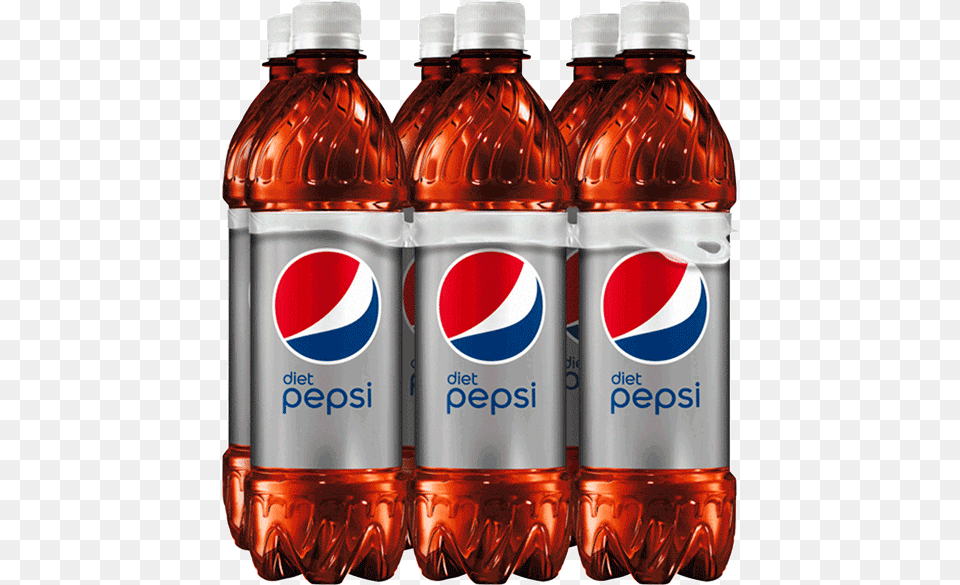 Diet Pepsi Bottle Pepsi Bottle 6 Pack, Beverage, Soda, Pop Bottle, Shaker Free Png