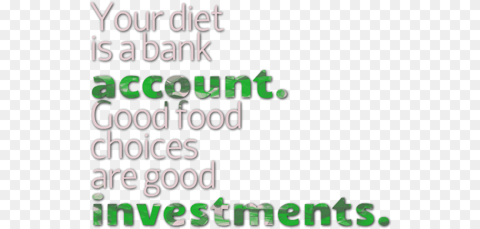 Diet Quotes Transparent Background Transparent Background Quotes Food, Text, Green Png Image