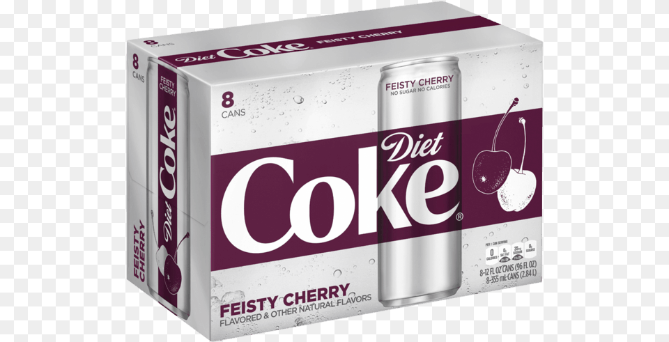 Diet Soda, Beverage, Coke, Can, Tin Free Transparent Png
