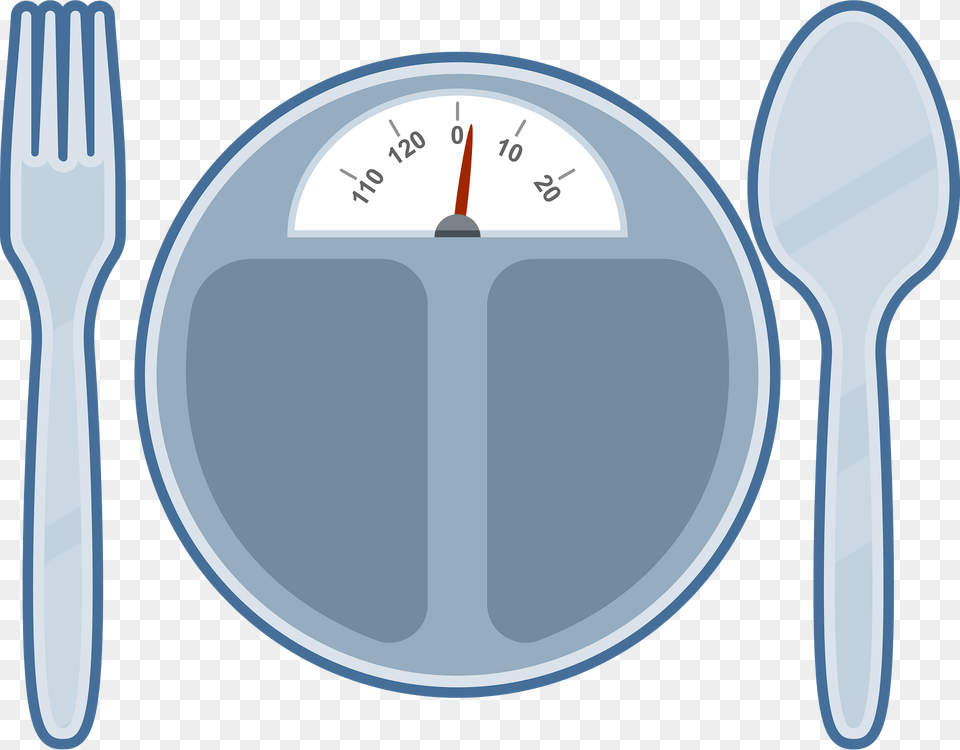 Diet Weight Scale Clipart, Cutlery, Fork, Spoon Free Transparent Png
