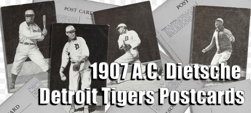 Dietsche Detroit Tigers Postcards Detroit, Person, People, Adult, Baby Png