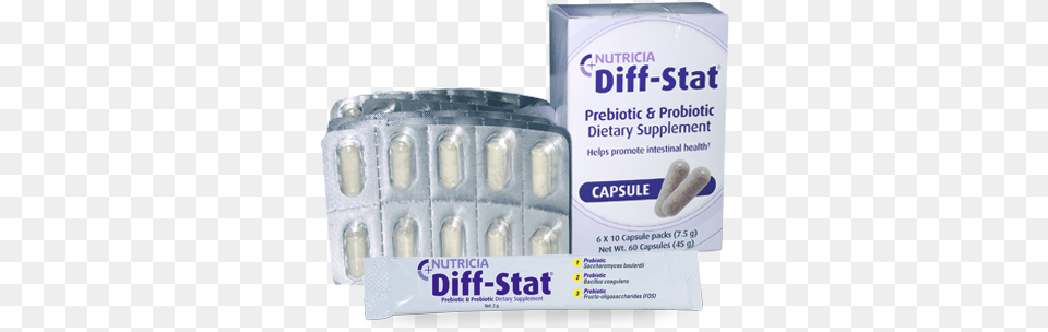 Diff Stat Nutricia Diff Stat Powder Unflavored 2 Gm Packets, Medication, Pill Free Png Download