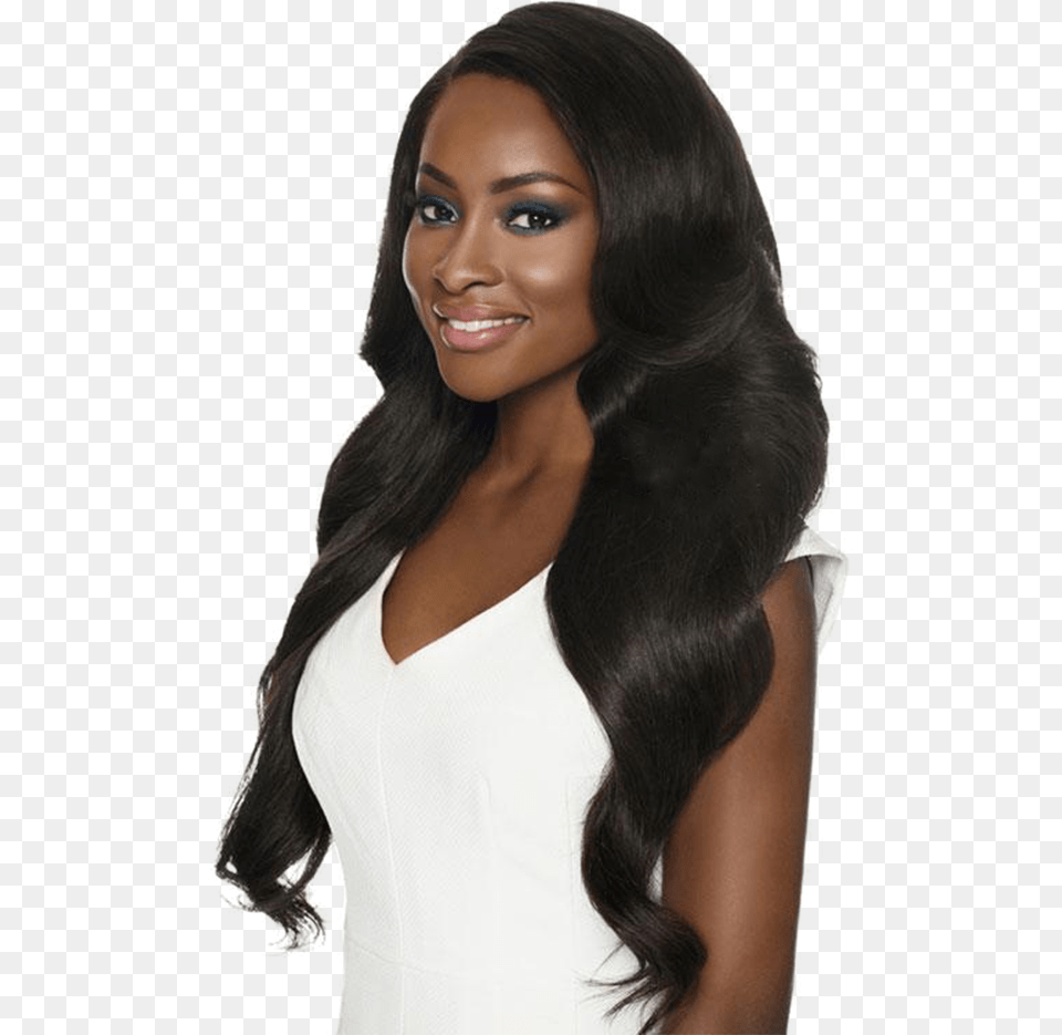 Difference Between Deep Wave Body Loose Wave Hair, Adult, Black Hair, Female, Person Free Png Download