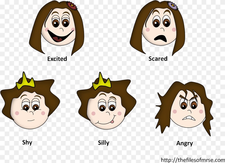 Different Emotions Clip Art, Face, Head, Person, Adult Free Png