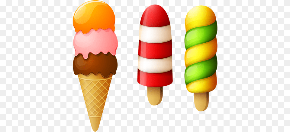 Different Ice Cream Creative Design1 Ice Cream Cone Clip Art, Dessert, Food, Ice Cream, Sweets Free Png