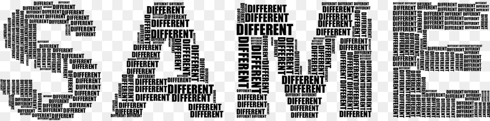 Different Same, Gray Png
