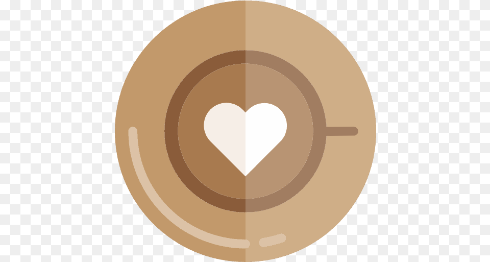Different Types Of Coffee Drinks Heart, Cup, Pottery, Disk, Beverage Free Transparent Png