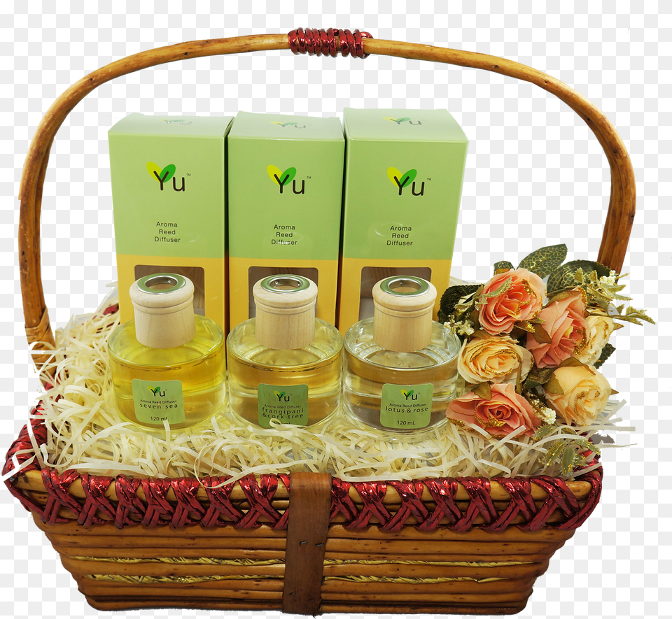 Diffuser Basket Mishloach Manot, Herbal, Herbs, Plant, Bottle Free Transparent Png