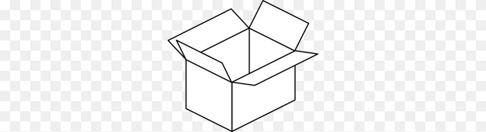 Dig Clipart Black And White, Box, Cardboard, Carton, Package Png