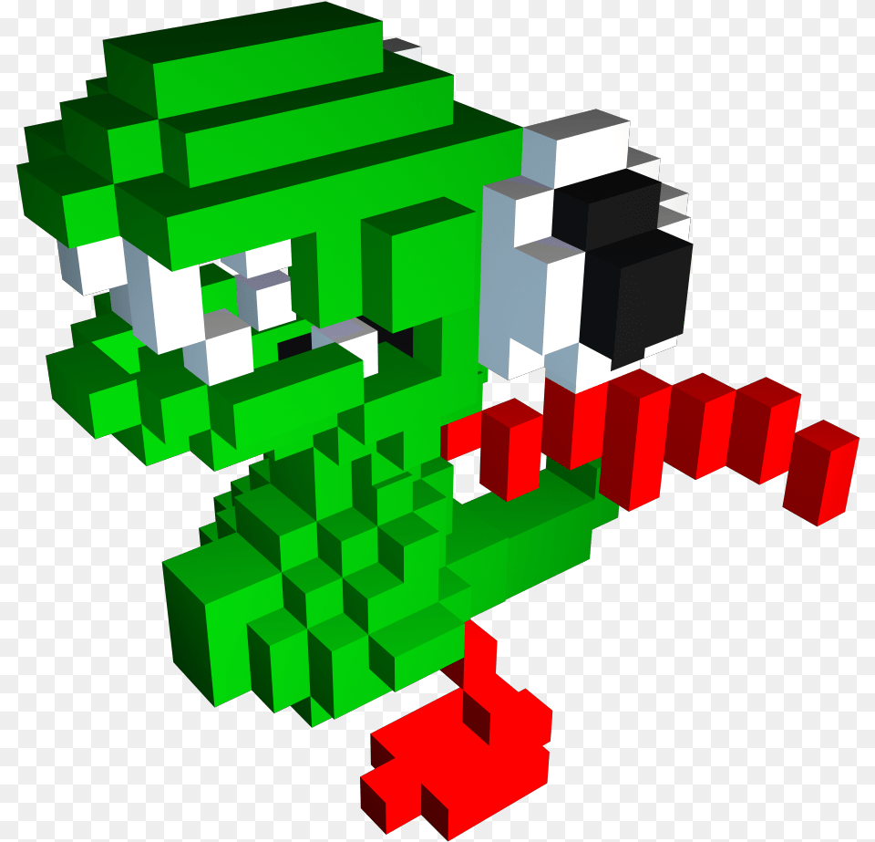 Dig Dug, Green, Toy Png