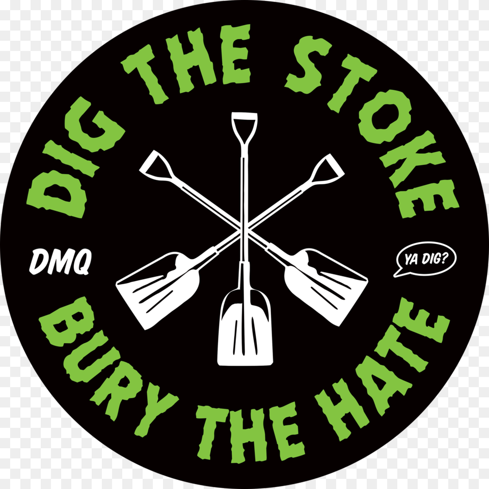 Dig Up The Stoke Logo Banner Of Peace, Oars Free Transparent Png