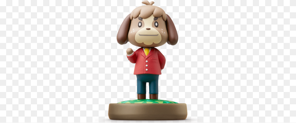 Digby Animal Crossing Amiibo Figure Amiibo Life The Digby Animal Crossing Amiibo, Figurine, Baby, Person Png