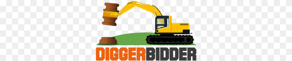 Digger Bidder, Machine, Bulldozer Png