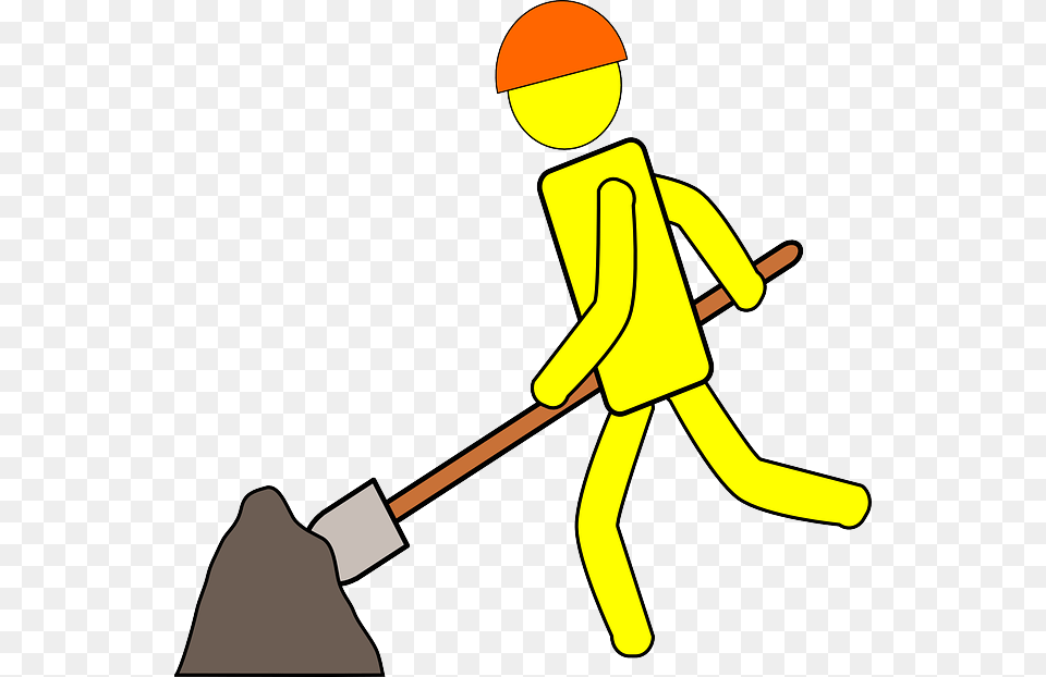 Digging Up Good Work Clipart Collection, Cleaning, Person Png