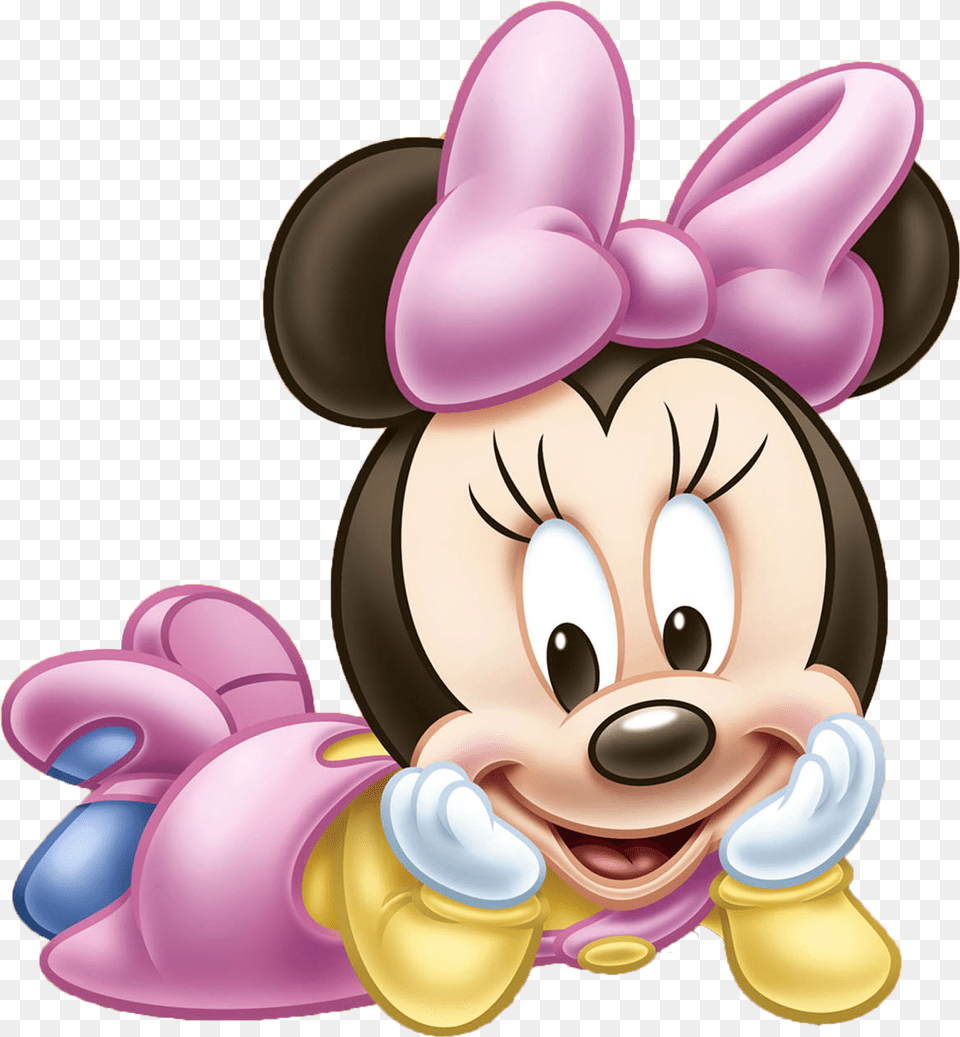 Digikit Minnie Mouse 1st Birthday, Book, Comics, Publication, Cartoon Png