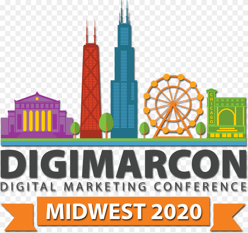 Digimarcon Chicago 2019 Digital Marketing Conference Digimarcon Midwest 2019, Machine, Wheel, Amusement Park Free Png