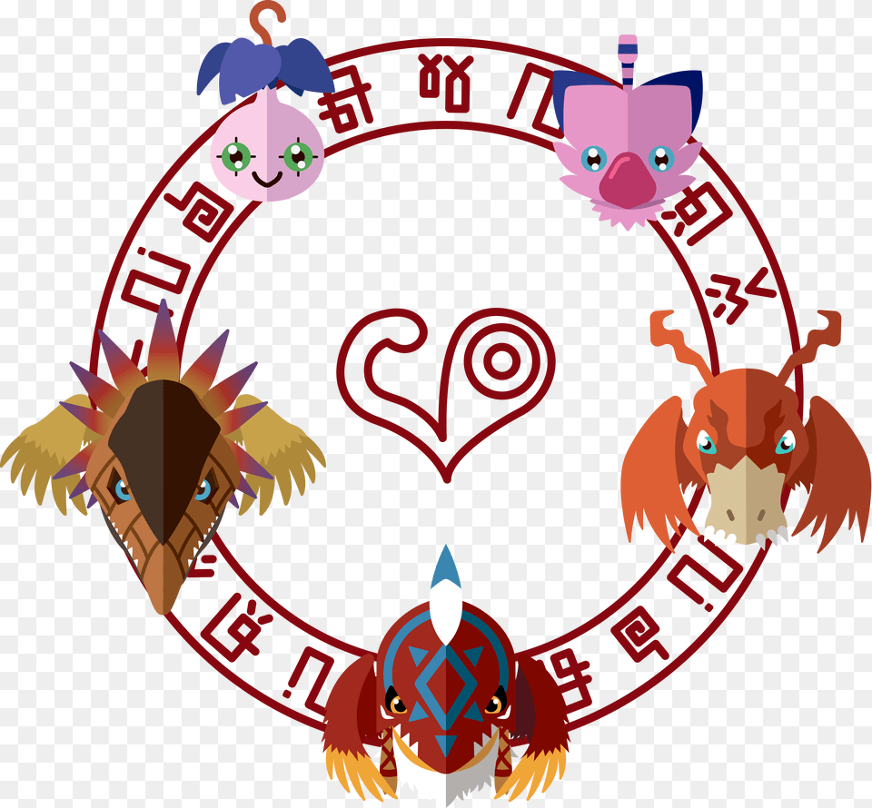 Digimon And Crest And Digimon, Animal, Fish, Sea Life Free Png Download