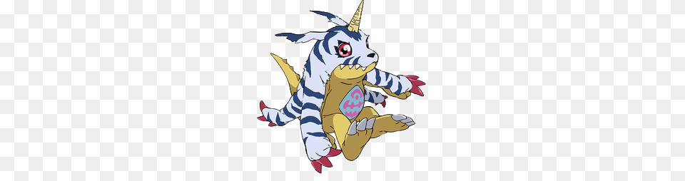 Digimon Character Gabumon Jumping, Baby, Person Png Image