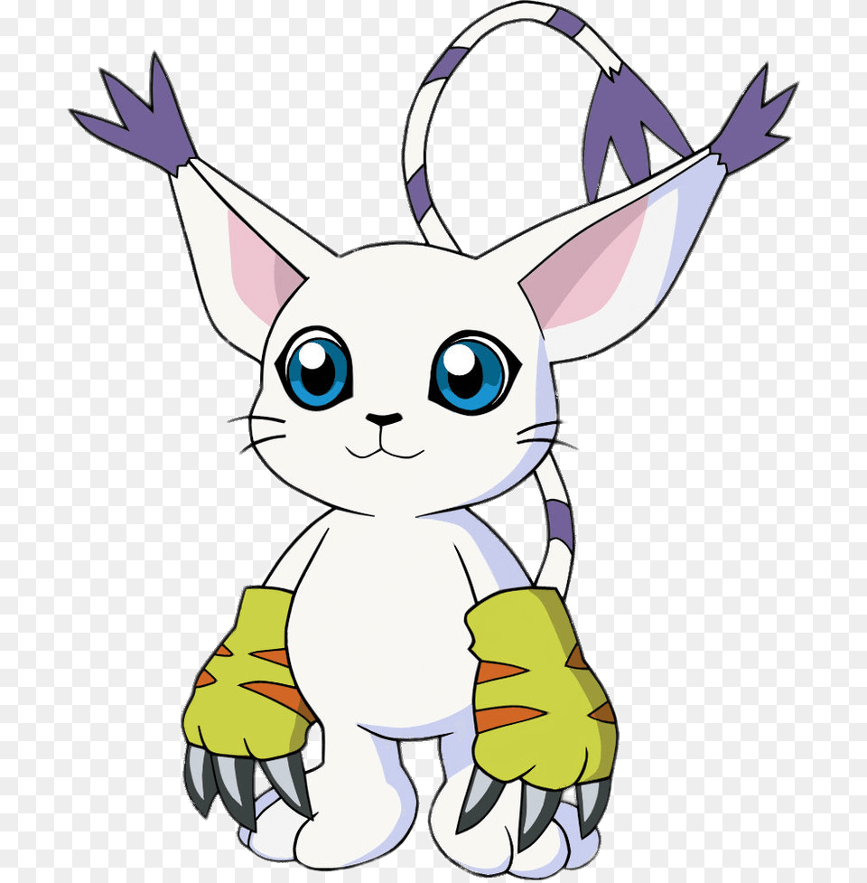 Digimon Character Gatomon, Cartoon, Baby, Face, Head Free Transparent Png