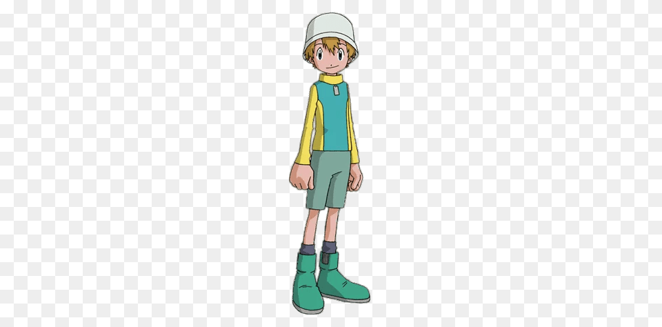 Digimon Character Takeru Tk Takaishi, Boy, Person, Child, Male Free Png Download