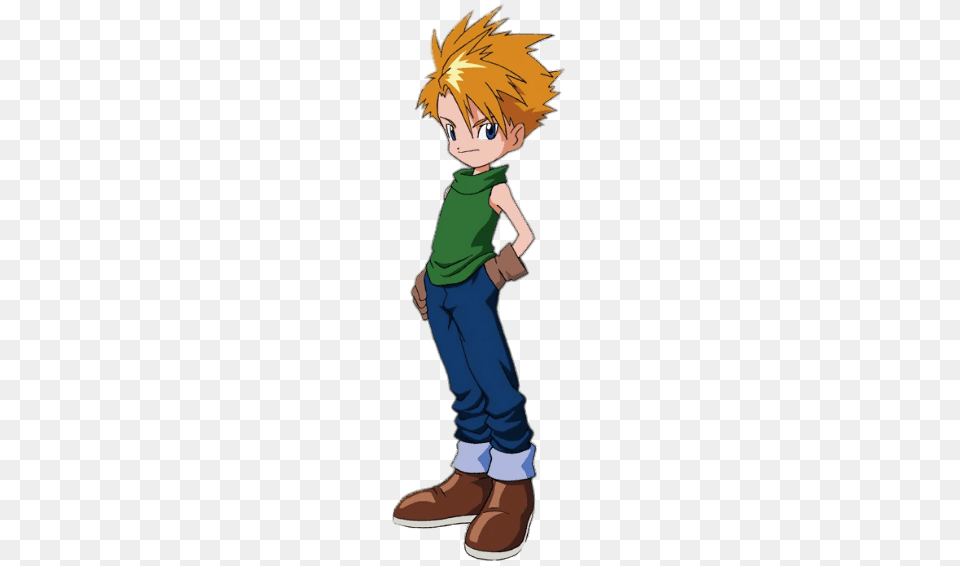 Digimon Character Yamato Matt Ishida, Book, Publication, Comics, Boy Free Png