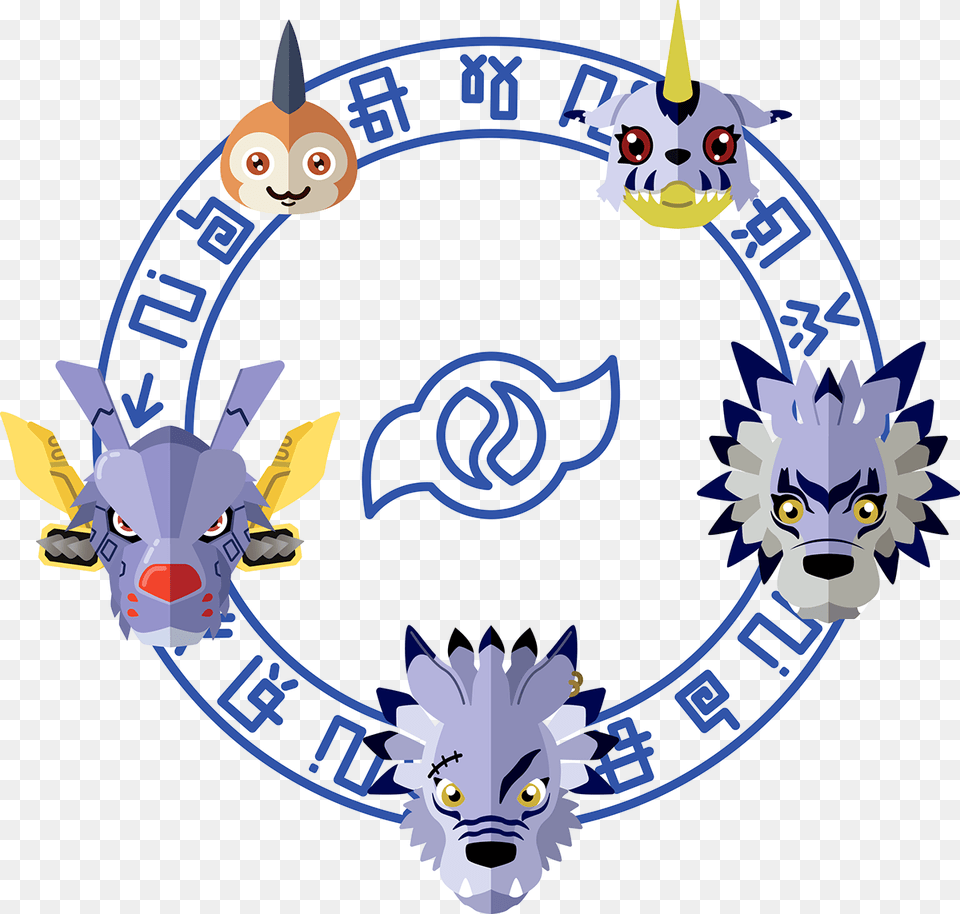 Digimon Crest Of Friendship Tentomon Digievoluciones, Animal, Kangaroo, Mammal Free Png Download