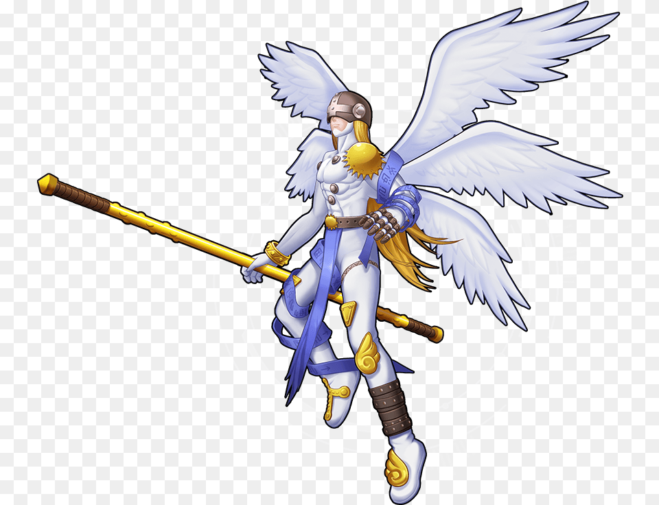 Digimon Encounters Renders Angemon, Adult, Female, Person, Woman Free Png Download