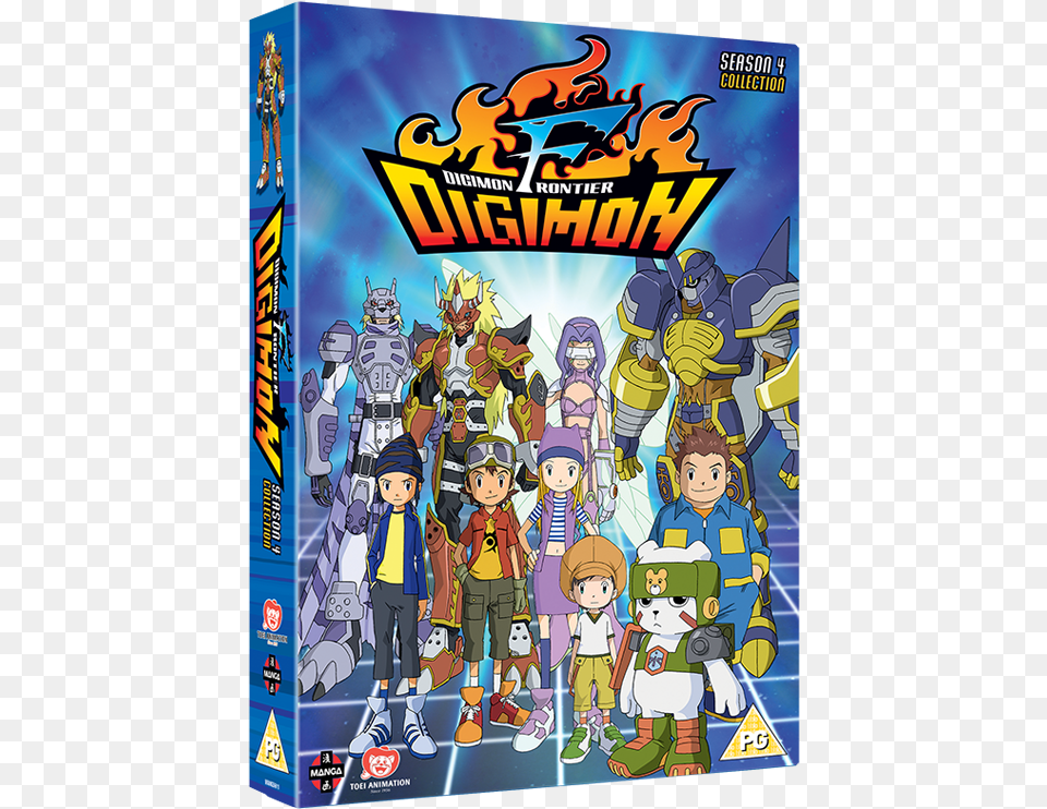 Digimon Frontier Digimon Frontier The Complete Series Dvd, Publication, Book, Comics, Person Free Png