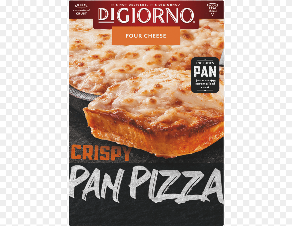 Digiorno Crispy Pan Pizza, Advertisement, Food, Publication, Poster Png Image