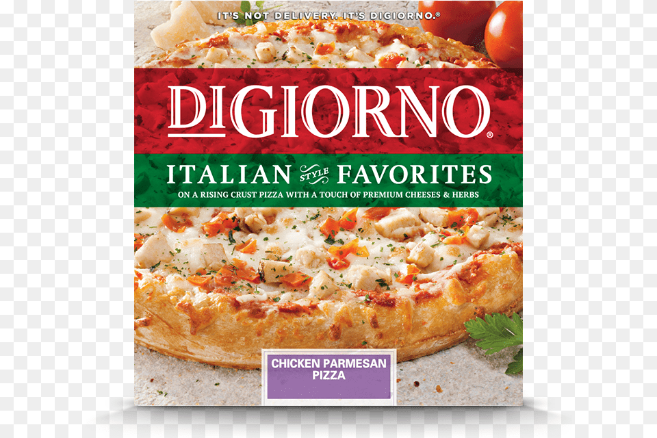 Digiorno Italian Sausage Pizza, Advertisement, Food, Poster Png Image