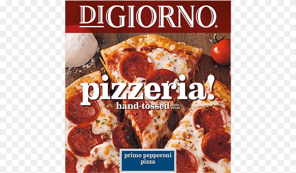 Digiorno Pizza Hand Tossed, Advertisement, Poster, Food, Meat Free Png Download