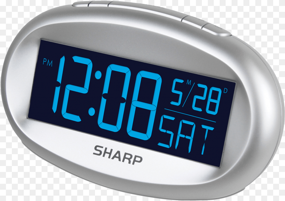 Digital Alarm Clock Image Transparent Digital Alarm Clock, Digital Clock, Plate, Computer Hardware, Electronics Free Png