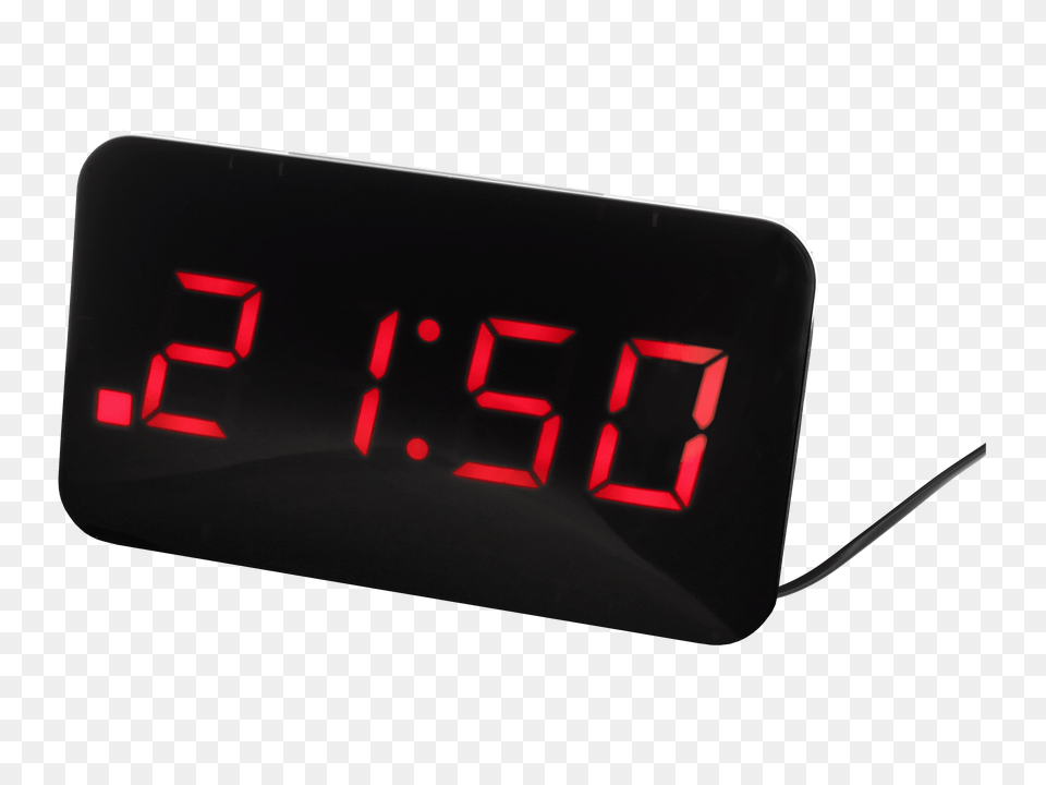 Digital Alarm Clock Jvd, Computer Hardware, Digital Clock, Electronics, Hardware Free Png Download