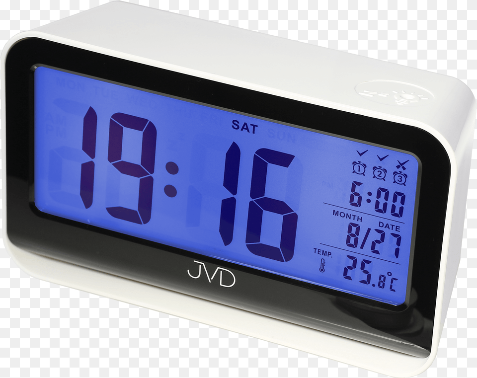 Digital Alarm Clock Jvd Sb130 Budik Se Svetelnym Idlem, Computer Hardware, Electronics, Hardware, Monitor Png Image