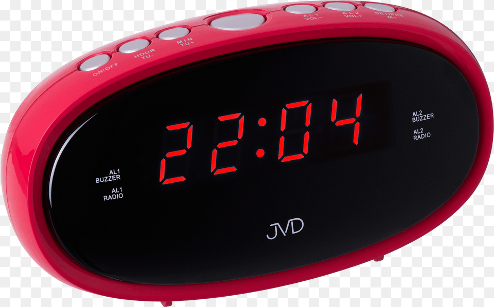 Digital Alarm Clock Jvd Sb95 Radio Clock, Digital Clock, Alarm Clock, Computer Hardware, Electronics Free Png