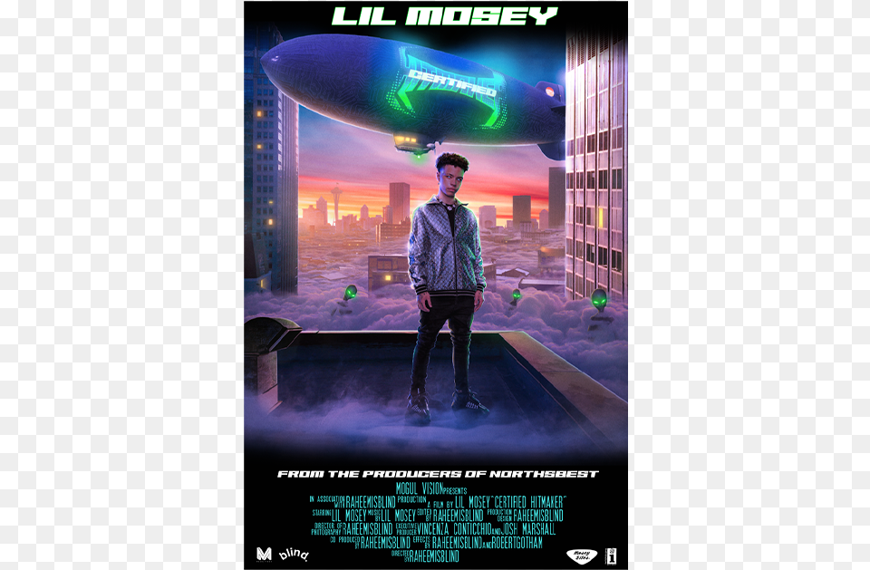 Digital Album Lil Mosey, Advertisement, Teen, Poster, Person Free Transparent Png