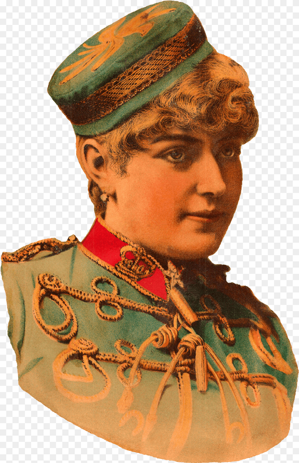 Digital Antique Women Downloads Soldier, Adult, Female, Person, Woman Png