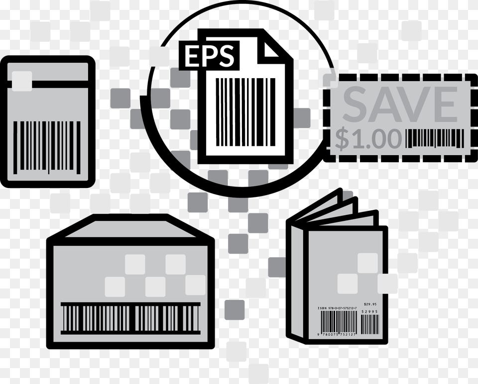 Digital Barcode Files From Bar Code Graphics Clip Art, Text Free Png Download
