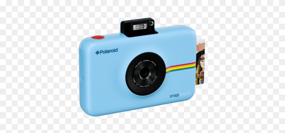 Digital Cameras Polaroid Snap Touch Blue Instant Camera, Digital Camera, Electronics, Person, Face Free Png Download