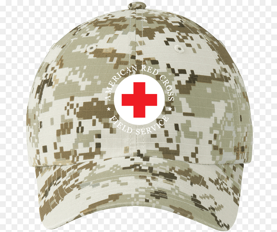 Digital Camouflage Ripstop Hat Baseball Cap, Baseball Cap, Clothing, Logo, First Aid Free Png