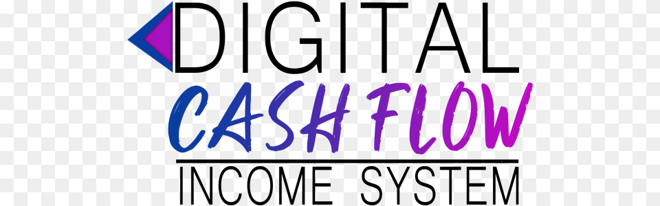 Digital Cash Flow Income System Vertical, Purple, Light, Text Png Image
