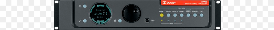 Digital Cinema Processor Cp750 Dolby, Amplifier, Electronics, Stereo Png Image