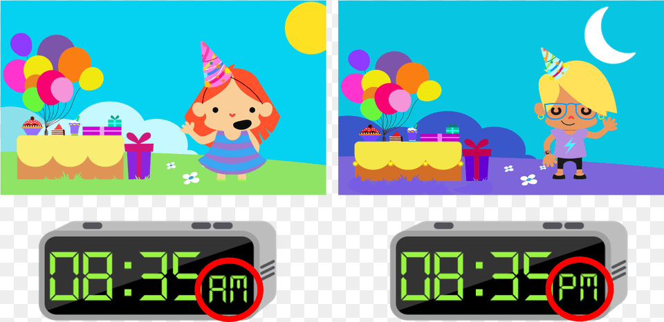 Digital Clock Cartoon, Hat, Clothing, Baby, People Png